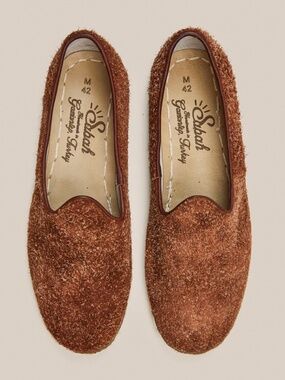 SABAH Tabac Rough Out Men’s Shoes Handmade in Turkey Size EU 42
